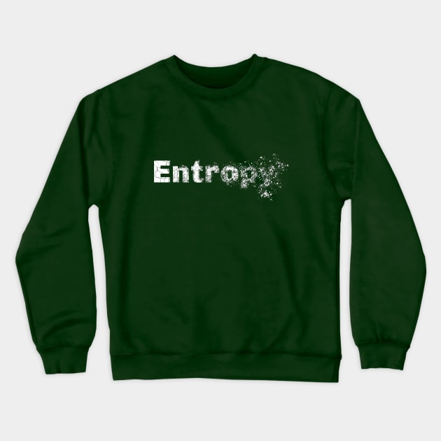 Illuminated Entropy Crewneck Sweatshirt by divergentsum